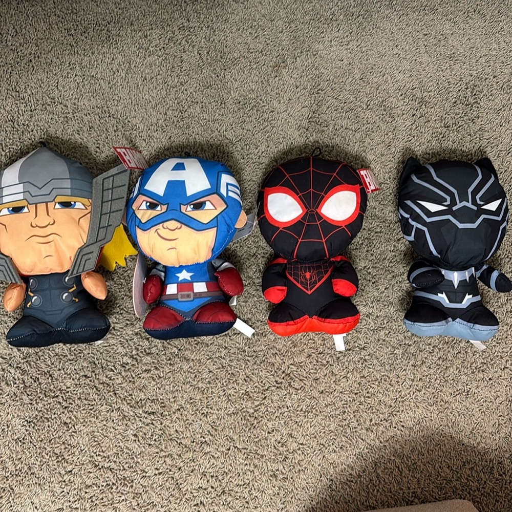 Marvel stuffed collection